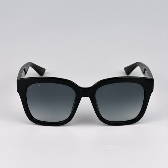 Gucci GG1338SK 003 BRAND NEW Sunglasses Black Grey Gradient Square Women - Picture 8 of 13